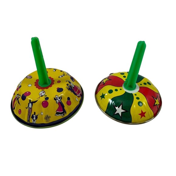 Lot of 8 Tin Litho Toy Noisemakers New Years Party US Metal Mfg Co Vintage 1950s - Picture 4 of 11